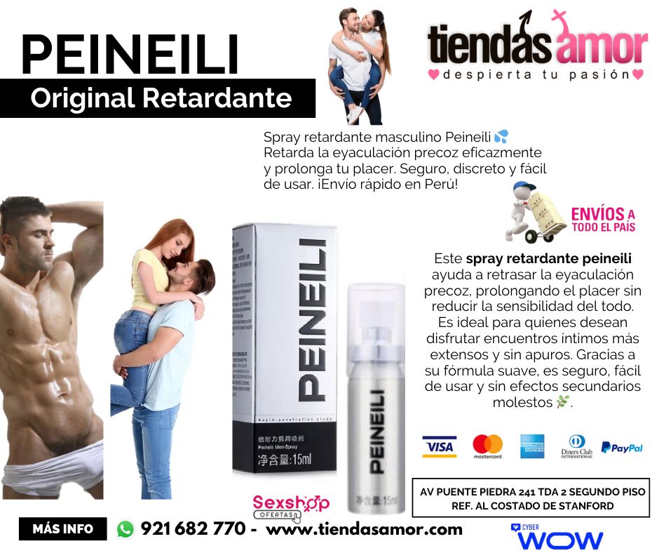 Peineili-Spray natural súper potente para hombres/Tienda para Adultos Novedades y Productos Exclusivos 921682770 ENVIOS NACIONAL Lima y Provincias